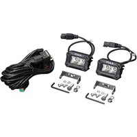 PIAA 2000 Series LED Flood Light Pod Kit - White, Extra Wide