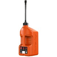 Pitking Products Tuff Jug 20L Fluid Container With Fast Flow Auto Stop Spout - Orange, Orange