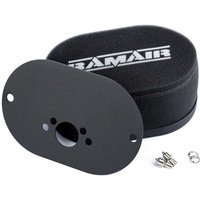 Bolt On Air Filter For SU Carburettors - HS2, Offset Inlet, Height: