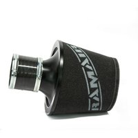 Universal Alloy Neck Cone Air Filter With Silicone Coupler - , Cone,