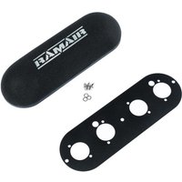 Bolt On Air Filter For Twin Carburettors / ITBs - Domed Top, - Domed Top, Option 5