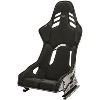 Recaro Podium GF Fibreglass Seat - Size: Large, Right Hand, Black Perlon Velour, Black