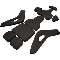 Recaro Pad Set For Podium Seat - Black Perlon Velour, Size: Medium, Black