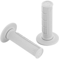 Renthal Single Compound MX Grips - Diamond Waffle - Soft, Grey