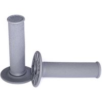 Renthal Single Compound MX Grips - Full Diamond - Medium, Grey