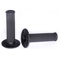Renthal Single Compound MX Grips - Full Diamond - Firm, Grey