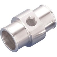 Revotec Aluminium Hose Adaptor - 32mm, M12 X 1.5, Silver