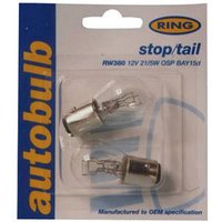 Ring Brake Bulbs - BA15s P21W