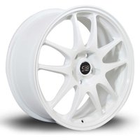 Rota Torque Alloy Wheels in White Set of 4 - 17x8 Inch ET35 4x100 PCD, White