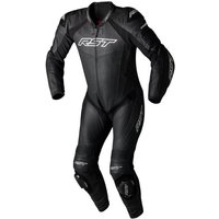 RST Tractech Evo 5 Leather Motorcycle Suit - UK 48 / Eur 58 - Black / Black / Black, Black