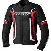 RST 2148 Pilot Evo Textile Motorcycle Jacket - UK 44 / Eur 54 - Black / Red / White, Black/red/white