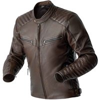 RST Roadster Air D3O Leather Motorcycle Jacket - Brown, UK 48, Brown