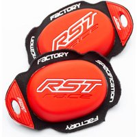 RST 1924 Factory Reverse Velcro Knee Sliders - Red, Red