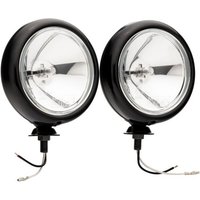 Wipac Classic Style Mini Driving Lamps - Black Finish