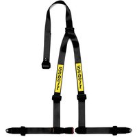 Sabelt 3 Point Bolt In Harness - Black, Black
