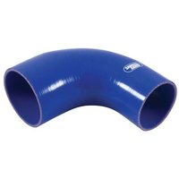 Samco Xtreme Reinforced Silicone 90 Degree Hose Reducing Elbow - 65mm to 60mm Blue, Blue
