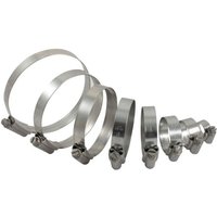 Samco Stainless Steel Hose Clip Kit - Suits 6 Coolant Hose Kit