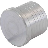 Samco Alloy Hose Blanking Plug - 38mm, Silver