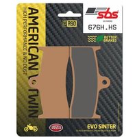 SBS H.HS Evo Sinter Motorcycle Braking, HHI & Rebuffini Caliper Brake Pads