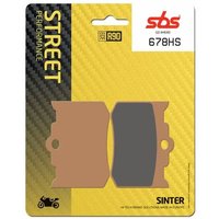 SBS HS Sinter Street Motorcycle HHI, Motor Factory & Performance Machine Caliper Brake Pads