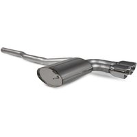 "Scorpion Non-Resonated 2.75" GPF Back Exhaust System" - 2x Round Daytona Polished Tailpipes