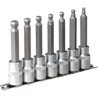 Sealey Ball End Hex Key Socket Set - 1/2 Inch - 100mm