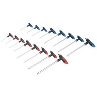 Sealey T-Handle TRX-Star & Hex Key Set 16pc - AK7147