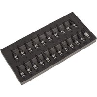 Sealey 22pc TRX-Star, Hex & Spline Socket Bit Set