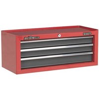 Sealey Add-On Chest 3 Drawer - Red/Grey