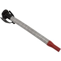 Sealey Flexible Pouring Spout for Jerry Cans - Red Tip For Petrol Use