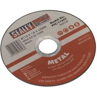 Sealey Cutting Disc 115 x 1.6mm Diameter 22mm Bore - PTC/115CT
