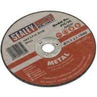 Sealey Cutting Disc 75 x 2mm 10mm Bore - PTC/3C