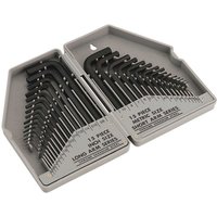 Siegen Hex Key Set 30pc Long/Short Arm - Metric/Imperial