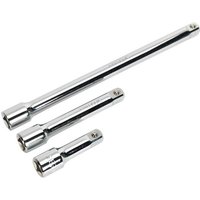 "Siegen Extension Bar Set 3pc 1/2"Sq Drive - S0720"