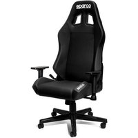 Sparco Coach Gaming / Office Chair - Black / White, Black