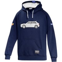 Sparco Lancia HF Delta Integrale Hoodie - Navy Blue / White, L
