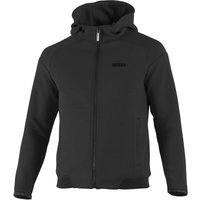 Sparco Hooded Full Zip Sweatshirt - Colour: Black, Size: XXXL