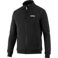 Sparco Full Zip Sweatshirt - Black, L