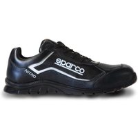 Sparco Nitro S3 SRC Safety Shoes - Colour: Mikko (Black), Size: UK 11 / Eur 46, Black
