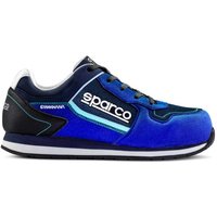 Sparco Gymkhana S1P SRC Safety Shoes - Colour: Lando (Blue / Navy Blue), Size: UK 5 / Eur 38, Blue