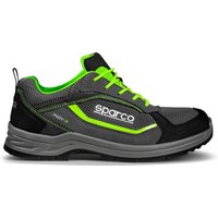 Sparco Indy-R S1P ESD Safety Shoes - Size: UK 11 / Eur 46, Green/grey
