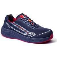 Sparco Martini Racing Impulse Safety Shoes - Size: UK 8 / Eur 42, Blue