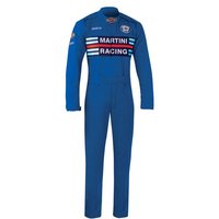 Sparco Martini Racing Mechanics Suit - XXL, Blue