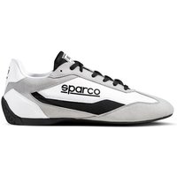 Sparco S-Drive Shoes - Colour: White / Black, Size: UK 7 / Eur 41