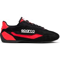 Sparco S-Drive Shoes - Colour: Black / Red, Size: UK 9.5 / Eur 44