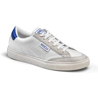Sparco S-Time Shoes - Colour: White / Blue, Size: UK 11 / Eur 46