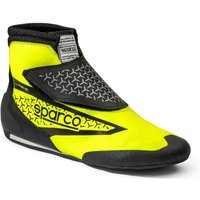 Sparco K-Prime Kart Boots - Colour: Fluro Yellow / Black, Size: UK 7 / Eur 41
