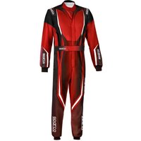 Sparco Prime-K Advanced Kart Suit - Colour: Black / Red, Size: 48