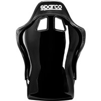 Sparco Grid Q Sky Fibreglass Seat - Black, Black