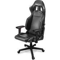 Sparco Icon Gaming Chair - Black / Black, Black